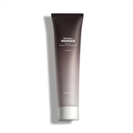 Haruharu Wonder Black Rice Moisture Soft Cleansing Gel - Gentle pH 5.5 Face Cleanser (100ml)