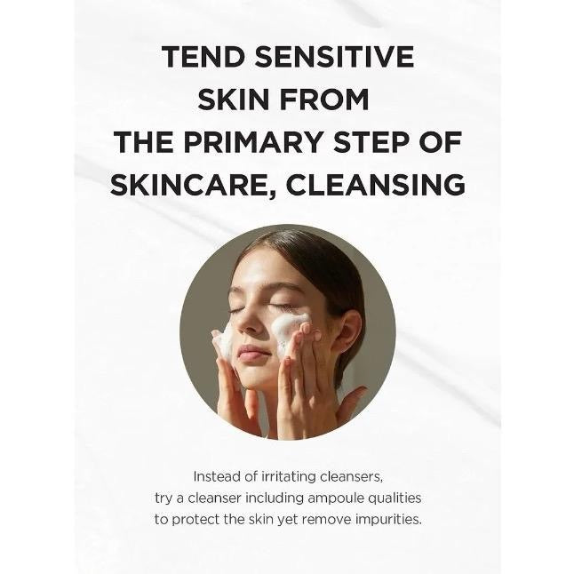 SKIN 1004 - Madagascar Centella Ampoule Foam Cleanser (125ml) | Gentle, Soothing Cleanser for Sensitive Skin | Hydrating, Calming Relief with Centella Asiatica